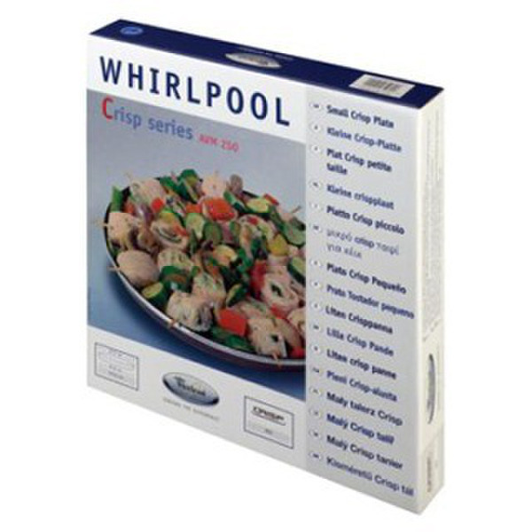 Whirlpool AVM250 round Black 1pc(s) dining plate