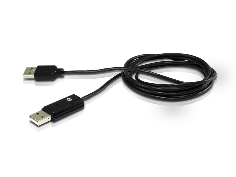 Conceptronic USB - USB 1.8m 1.8m Black KVM cable