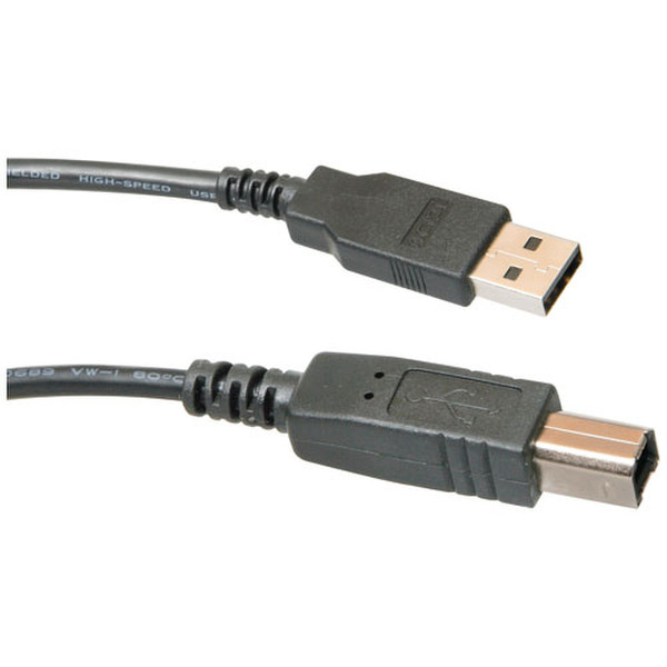 ICIDU USB 2.0 A - B Cable 1,8m 1.8m USB A USB B Black USB cable