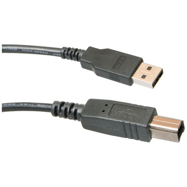 ICIDU USB 2.0 A - B Cable 5m 5m USB A USB B Black USB cable