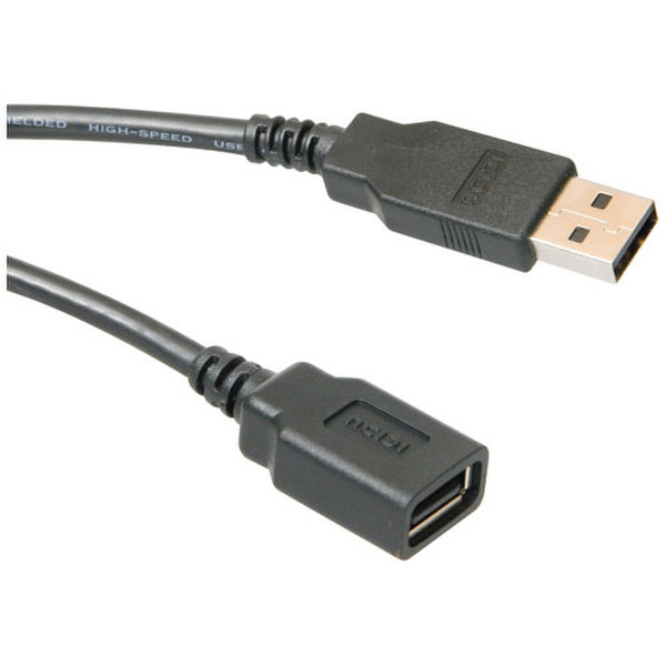 ICIDU USB 2.0 Extension Cable 1,8m 1.8м USB A USB A Черный кабель USB