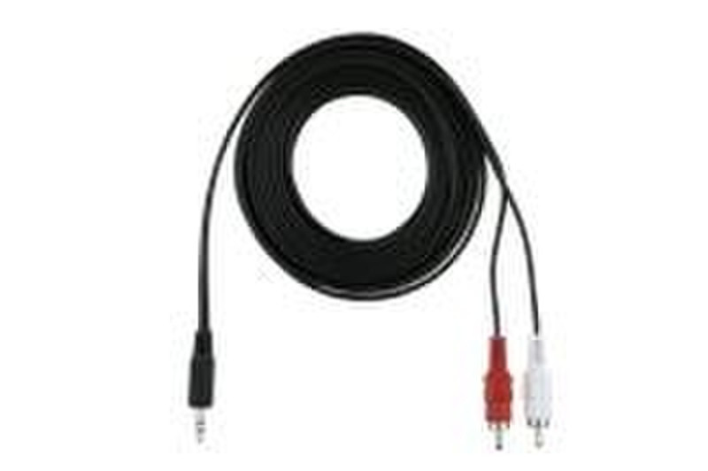 Digiconnect Audiocable 3.5mm - 2xRCA 10m 10m 3.5mm 2 x RCA Schwarz Audio-Kabel