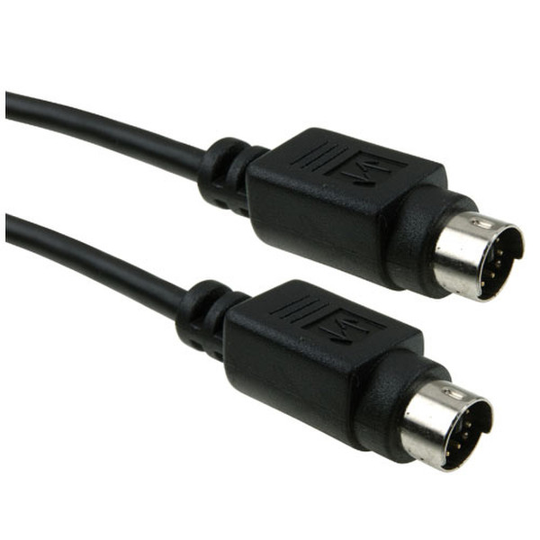 ICIDU S-Video Cable, 2m 2m S-Video (4-pin) S-Video (4-pin) Black S-video cable
