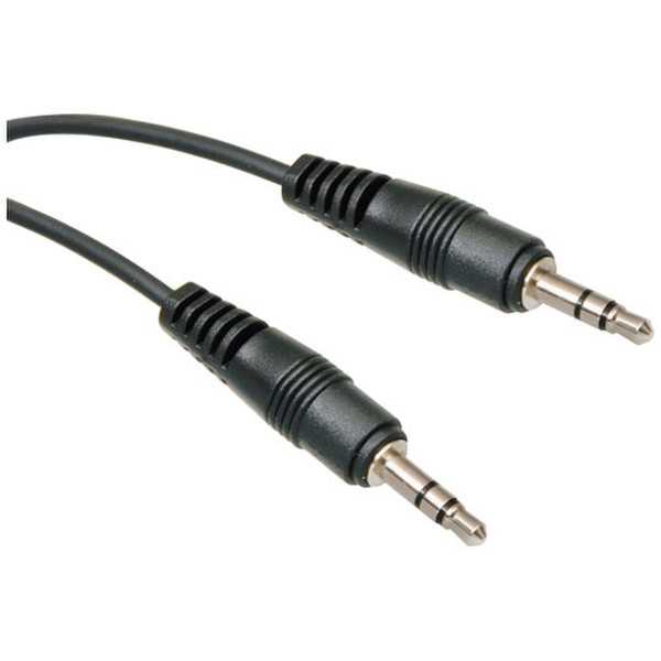 ICIDU Mini-Jack Audio Cable, 10m 10m 3.5mm 3.5mm Schwarz Audio-Kabel