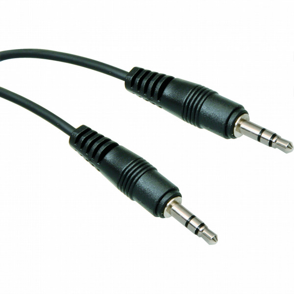ICIDU Mini-Jack Audio Cable, 3m 3m 3.5mm 3.5mm Schwarz Audio-Kabel