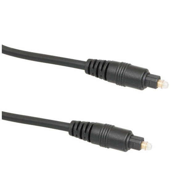 ICIDU Optical Audio (Toslink) Cable, 1m 1m Black audio cable