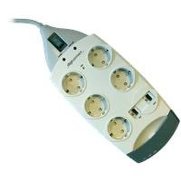 Digiconnect Surge Protector 5P 5AC outlet(s) 230V Beige surge protector
