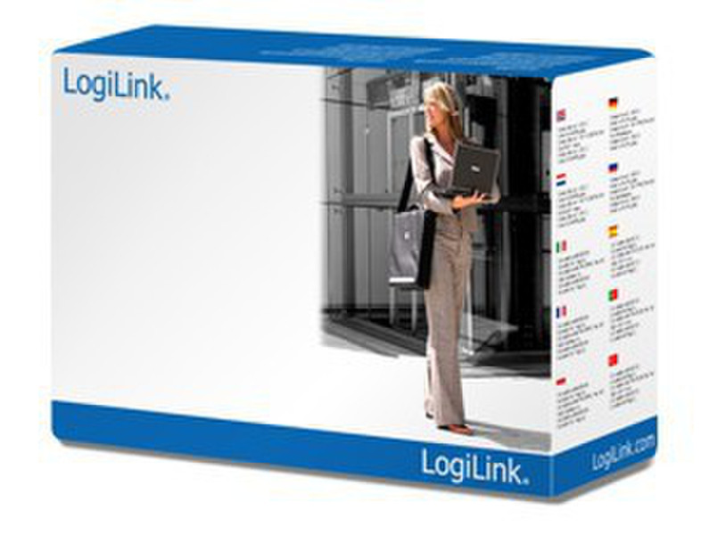 LogiLink CP090 1.8м Черный кабель питания