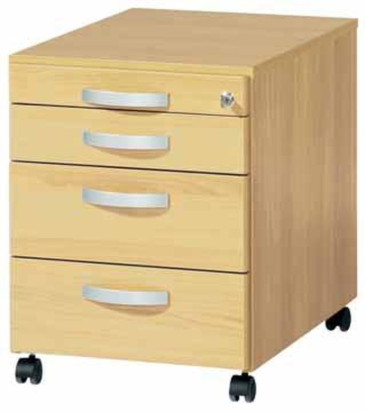 Rombouts 2247204 Wood Cherry filing cabinet