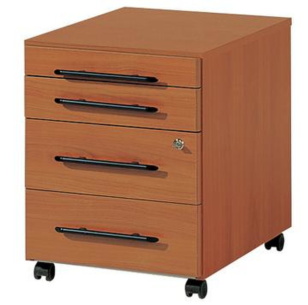 Rombouts 2858204 Wood Brown filing cabinet