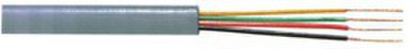 Tasker TASR-C604-GREY 100м Серый телефонный кабель