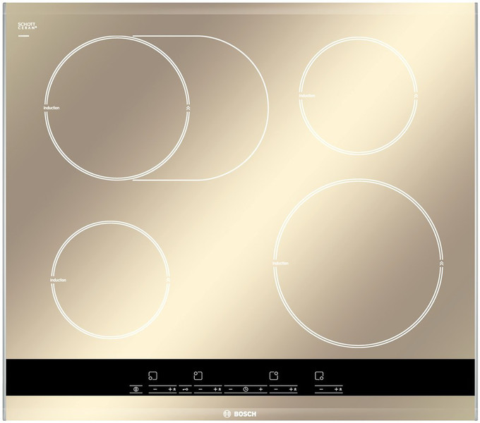 Bosch PIB679T14E built-in Induction Black,Gold hob