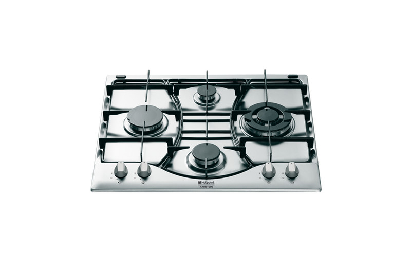 Hotpoint PH 640MST (IX)/HA(T) built-in Gas Stainless steel hob