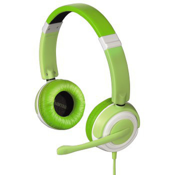 Hama Dispersion Binaural Head-band Green headset
