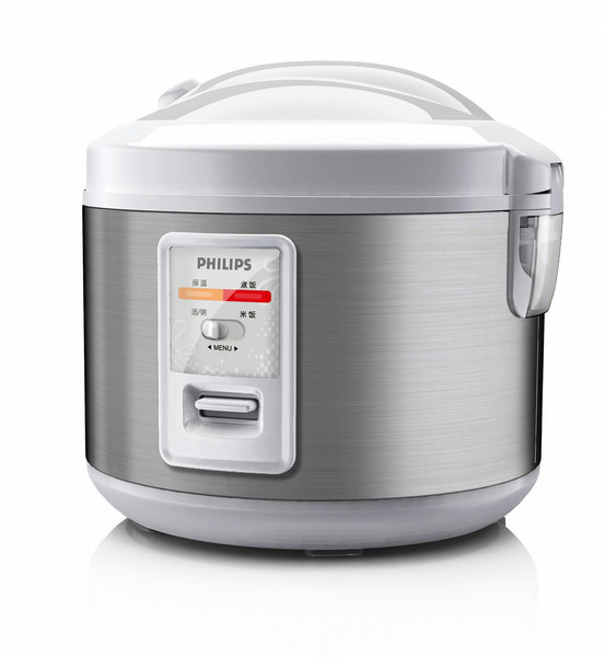 Philips Daily Collection HD3029/03 650Вт Серый, Металлический, Cеребряный скороварка для риса