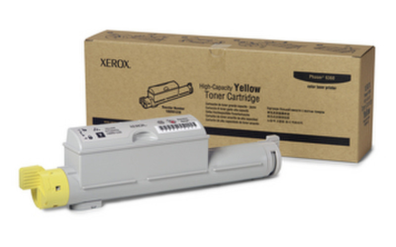 Tektronix Yellow High Capacity Toner Cartridge, Phaser 6360