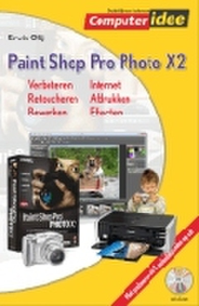 Van Duuren Media Boek Paint Shop Pro Photo X2 DUT руководство пользователя для ПО