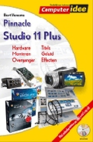 Van Duuren Media Boek Pinnacle Studio 11 Plus Dutch software manual