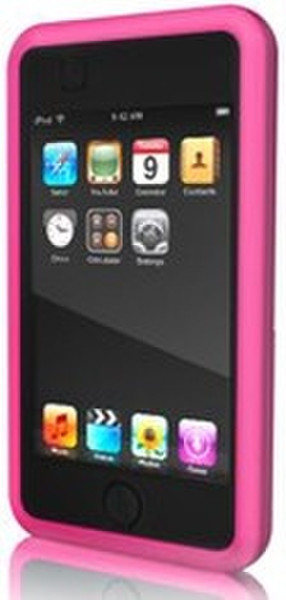 iSkin Touch for iPod touch, Black/Pink Pink