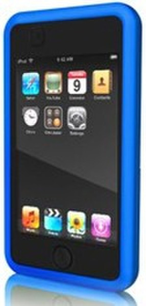 iSkin Touch for iPod touch, Black/Blue Blue