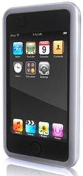 iSkin Touch for iPod touch, Black/Clear Transparent