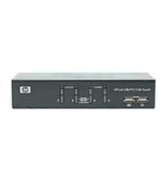 Hewlett Packard Enterprise 1x4 USB/PS2 KVM Rackmount Switch KVM переключатель