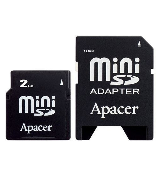 Apacer 1GB MiniSD MiniSD Speicherkarte