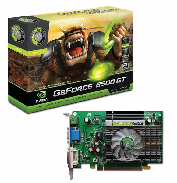 Point of View GeForce 8500GT 1024MB PCI-E GeForce 8500 GT 1ГБ GDDR2