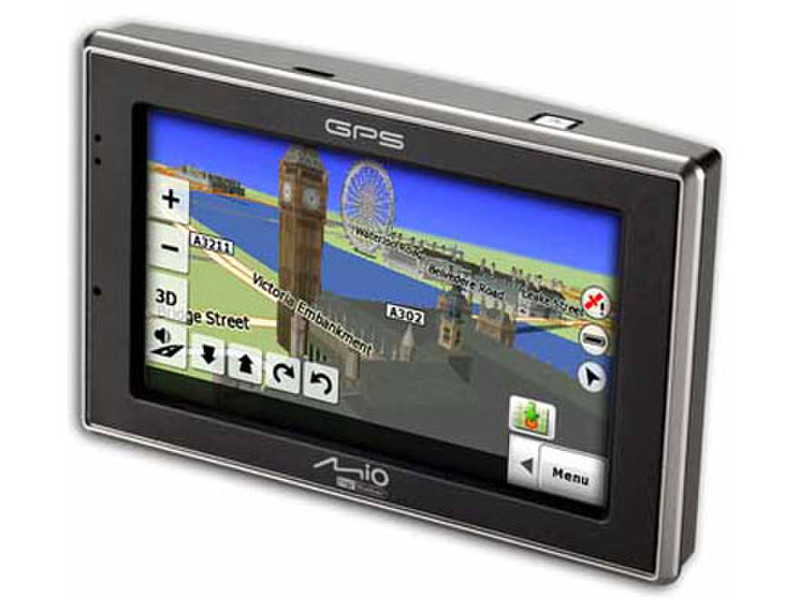 Mio C620 West-European maps Сенсорный экран 170г Серый навигатор