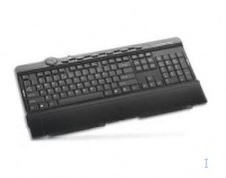 KME KM-X581 Black, USB USB QWERTY Black keyboard