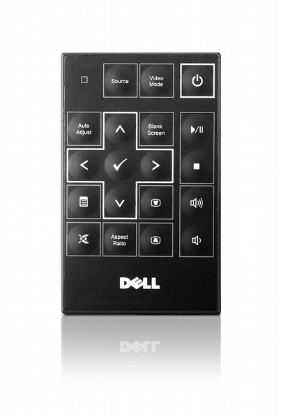 DELL DNY42 IR Wireless Press buttons Black remote control