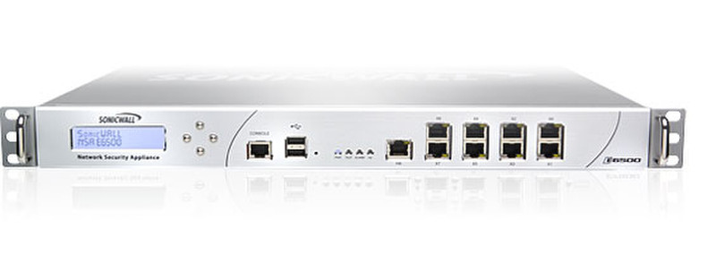 DELL SonicWALL Network Security Appliance (NSA) E6500 1U 5000Мбит/с аппаратный брандмауэр