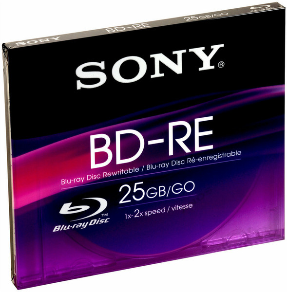 Sony Blu Ray-Rewritable 25 GB