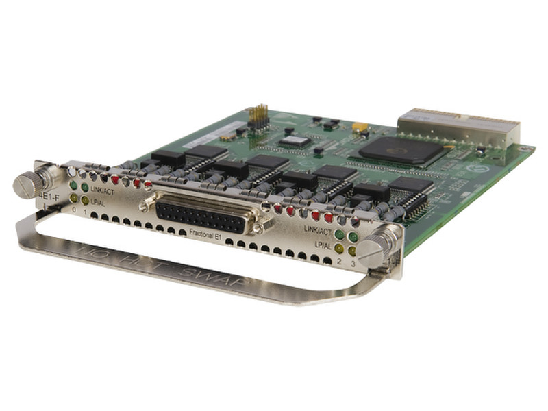 Hewlett Packard Enterprise MSR 4-port E1/Fractional E1 MIM Module