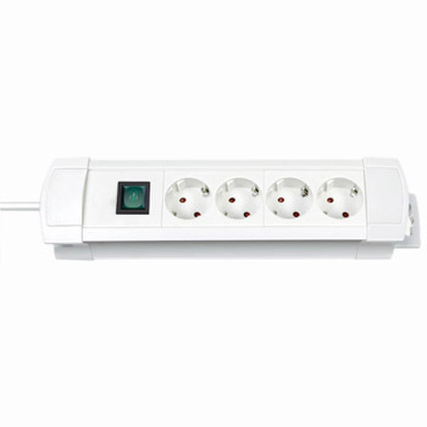 Hama 163475 4AC outlet(s) White surge protector