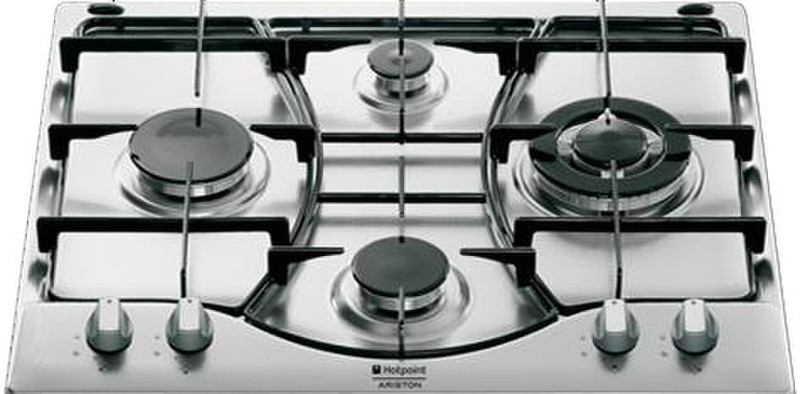 Hotpoint PH 640 MST AX/HA Eingebaut Gas Silber