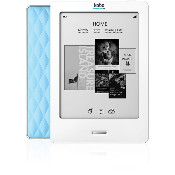 Kobo Touch 6" Сенсорный экран 2ГБ Wi-Fi Синий электронная книга