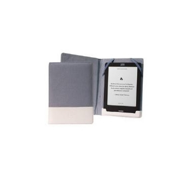 Kobo Canvas Duo-Color Blatt Grau E-Book-Reader-Schutzhülle