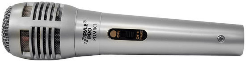 Pyle PDMIK1 Stage/performance microphone Проводная Cеребряный микрофон