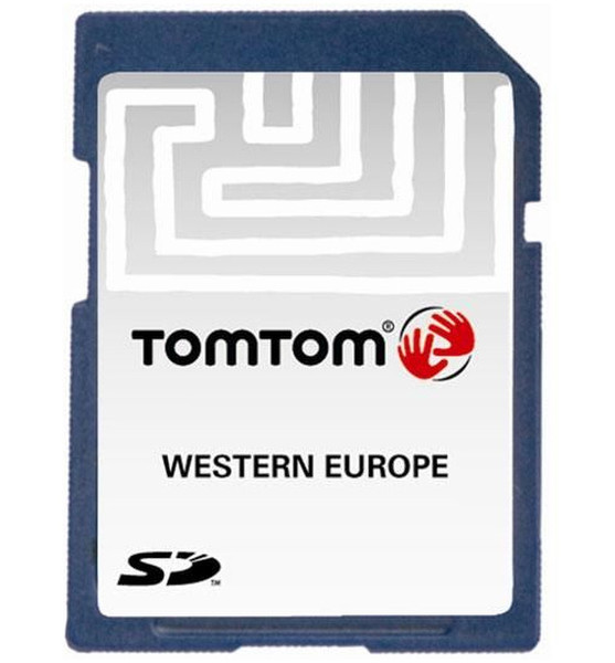 TomTom Maps of Western Europe 2007.7 on 2GB SD