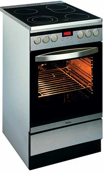 Amica CPL5642Di Freestanding Ceramic A Stainless steel