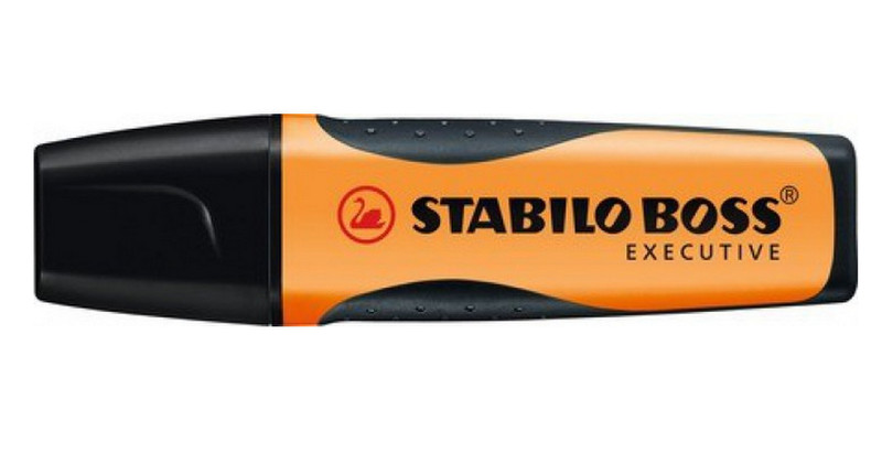Stabilo Boss Executive Тонкий кистевидный наконечник Оранжевый 1шт маркер
