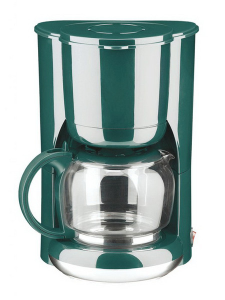 Efbe-Schott KA 800 Отдельностоящий Капельная кофеварка 1.5л 12чашек Зеленый, Прозрачный
