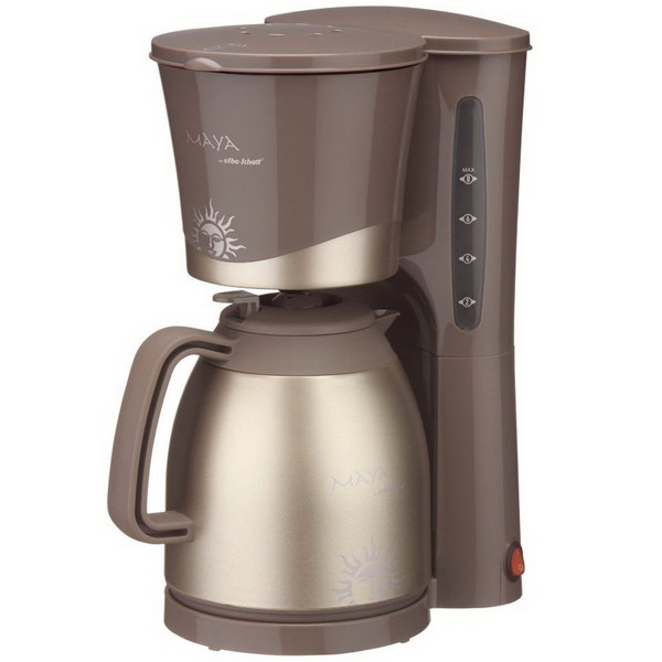 Efbe-Schott KA 520.1 freestanding Drip coffee maker 8cups Brown,Silver