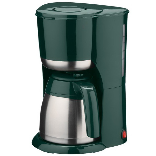 Efbe-Schott KA 810 freestanding Drip coffee maker 1.3L 10cups Green,Stainless steel