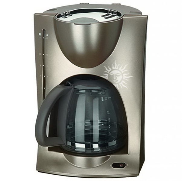 Efbe-Schott KA 600 freestanding Drip coffee maker 12cups Silver
