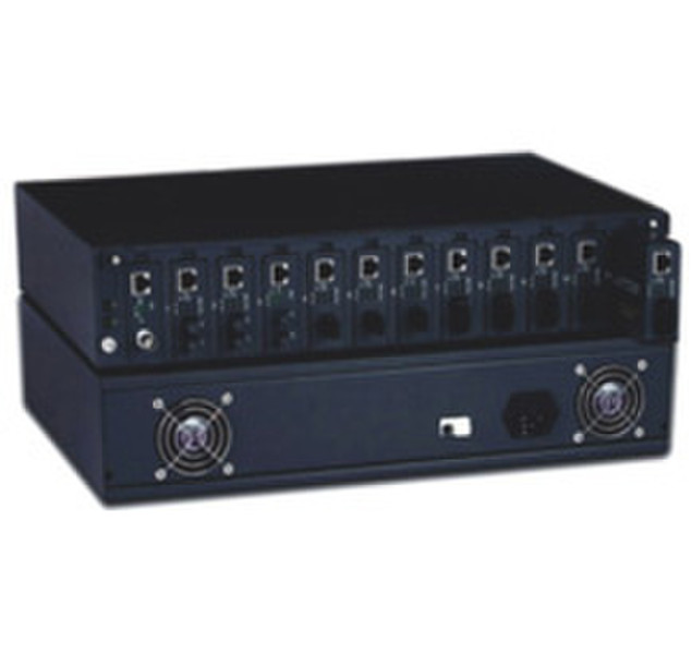 Edimax ET-930MCR Media Converter Rack Chassis 2U Netzwerkchassis
