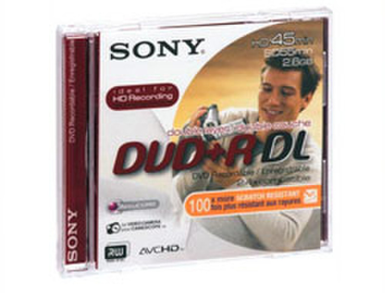 Sony DVD+R Double Layer 2.6ГБ DVD+R 3шт