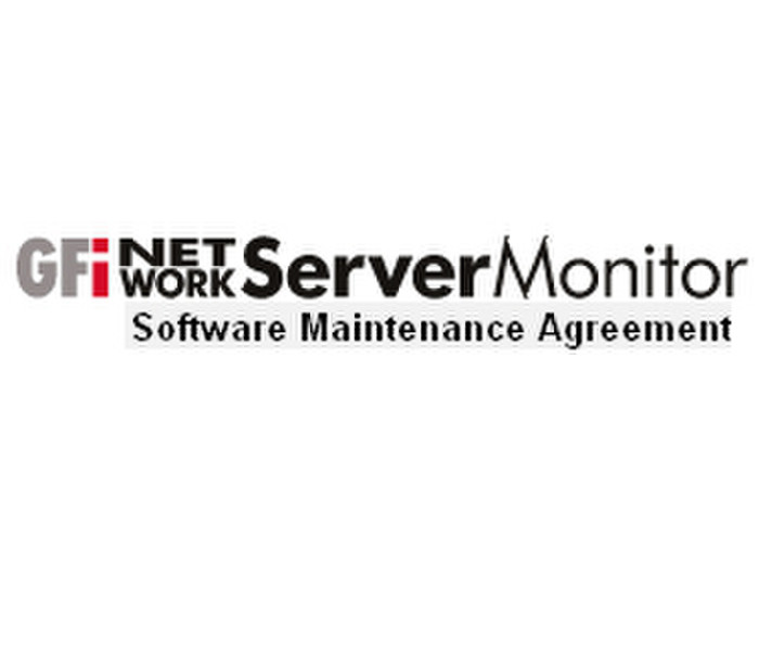 GFI Network Server Monitor - Software Maintenance Agreement, 300 IPs