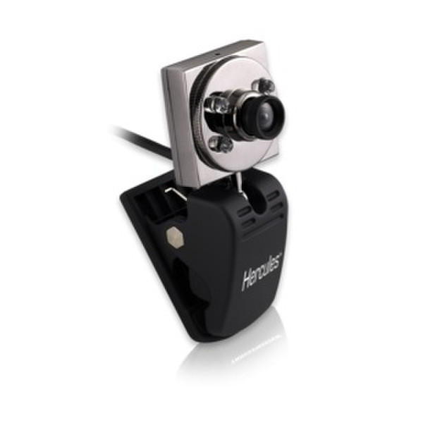 Hercules Classic Webcam 1280 x 960pixels Black,Silver webcam